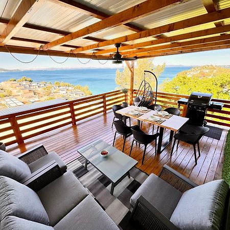 D-View Premium Mobile Home - Panoramic Seaview - 150 M From Beach, Free Parking Драге Экстерьер фото