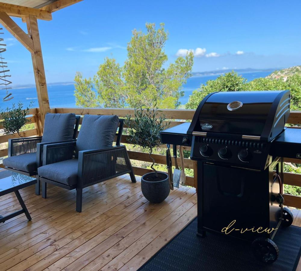 D-View Premium Mobile Home - Panoramic Seaview - 150 M From Beach, Free Parking Драге Экстерьер фото