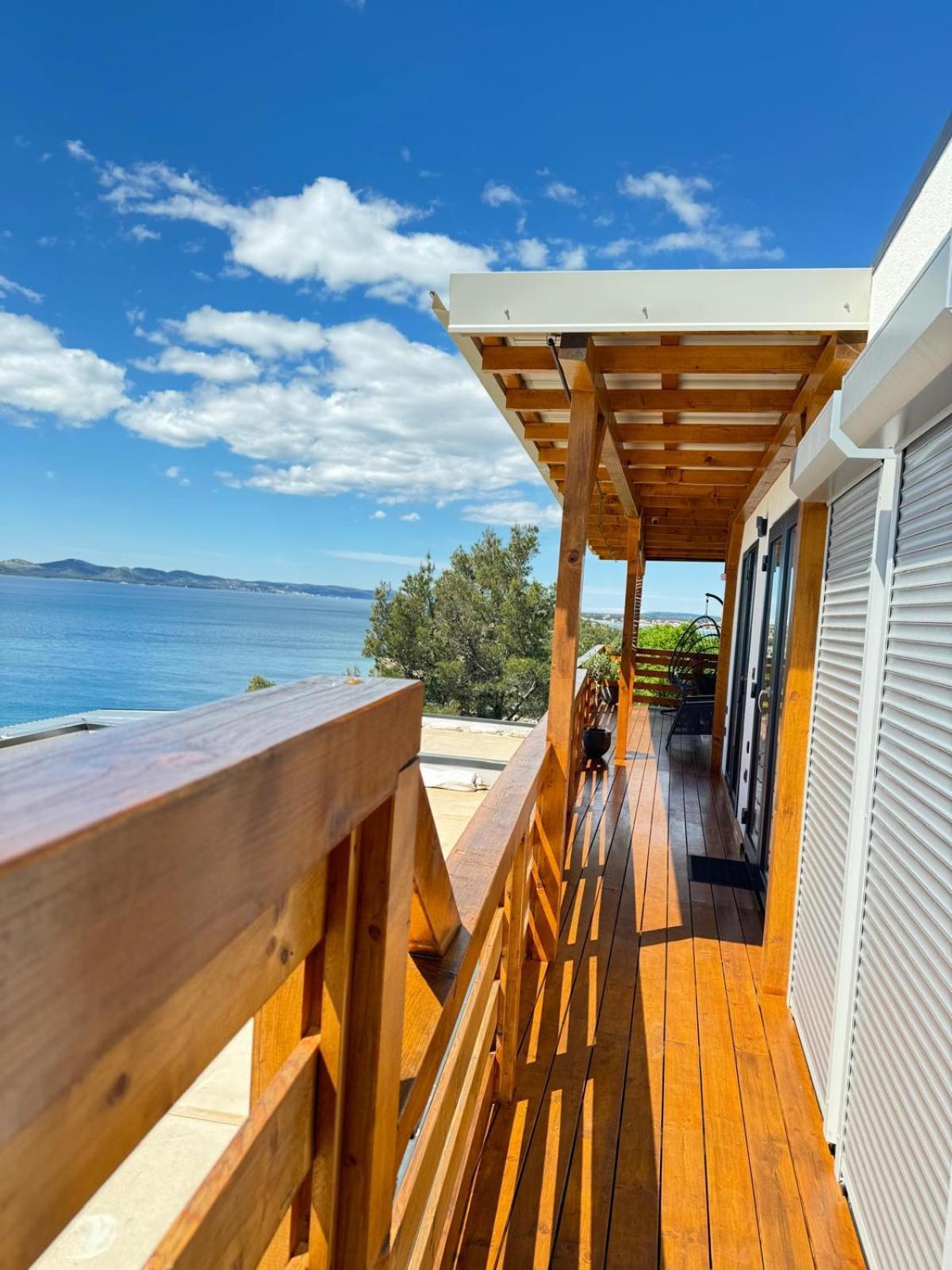 D-View Premium Mobile Home - Panoramic Seaview - 150 M From Beach, Free Parking Драге Экстерьер фото